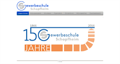 Desktop Screenshot of gewerbeschule-schopfheim.de